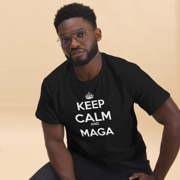 Keep Calm And MAGA T-Shirt Black