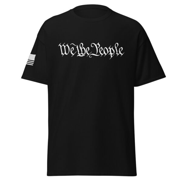 We The People T-Shirt Black