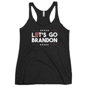 Let's Go Brandon Tank Top Black